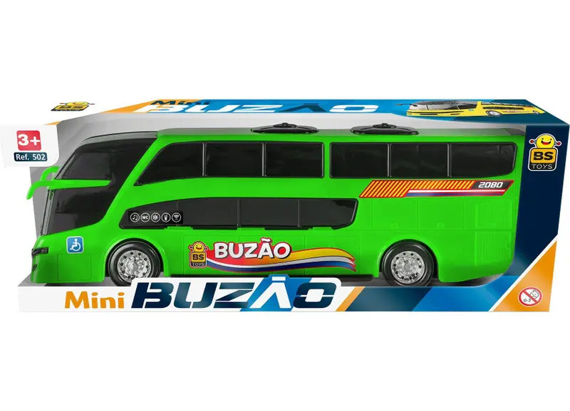 Mini Buzão Embalado: Diversão Compacta!