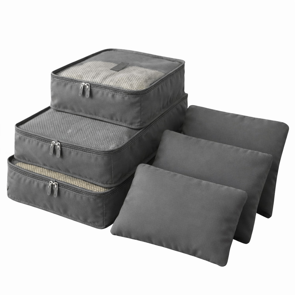 Kit 6 Organizadores de Mala – Organização Total