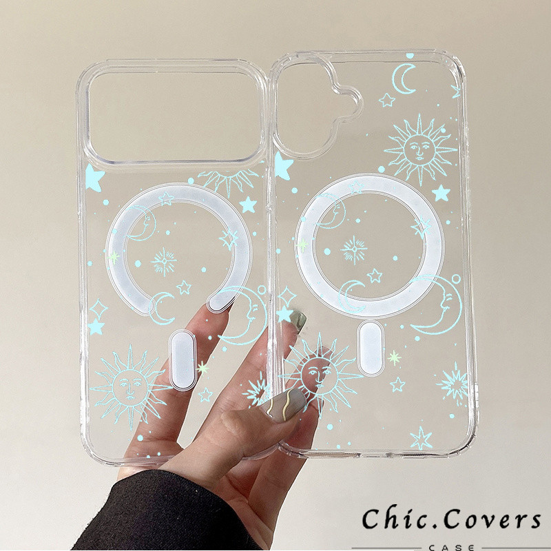 Corpos celestes de fantasia Capinha Capa de Transparente Para iPhone 11 14 15 16 12 17 13 pro max 7/8 plus produto em al em Oferta na Shopee