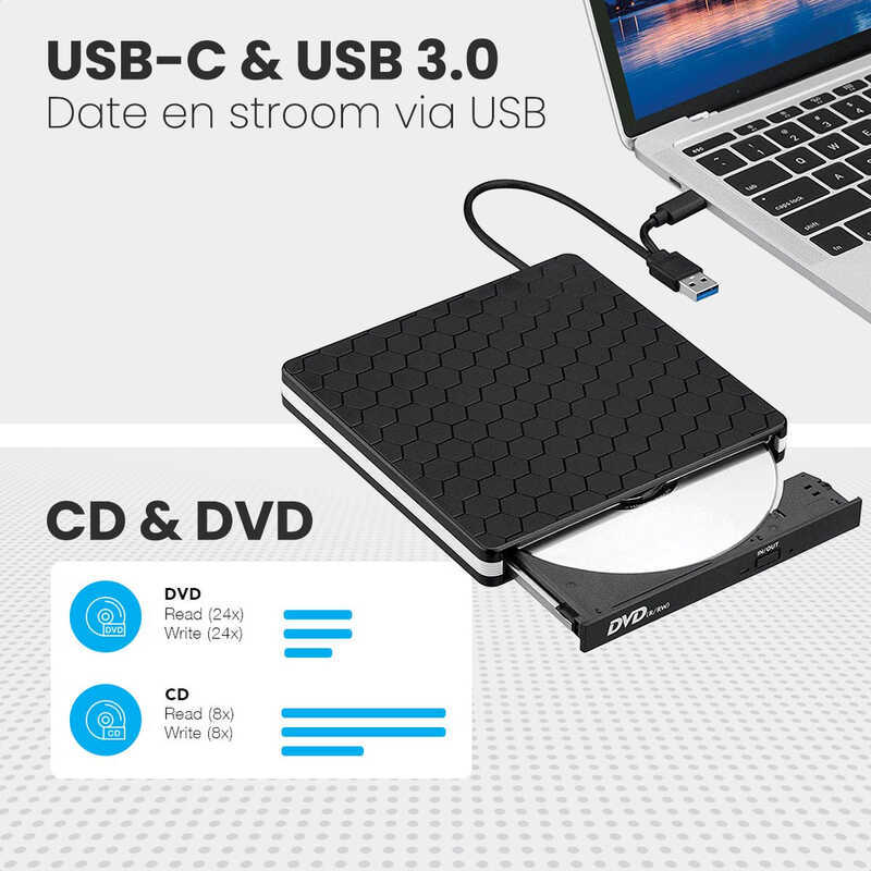 Usb usb3.0 Desktop gravador de gravura externa portátil unidade óptica externa máquina integrada unidade óptica móvel le
