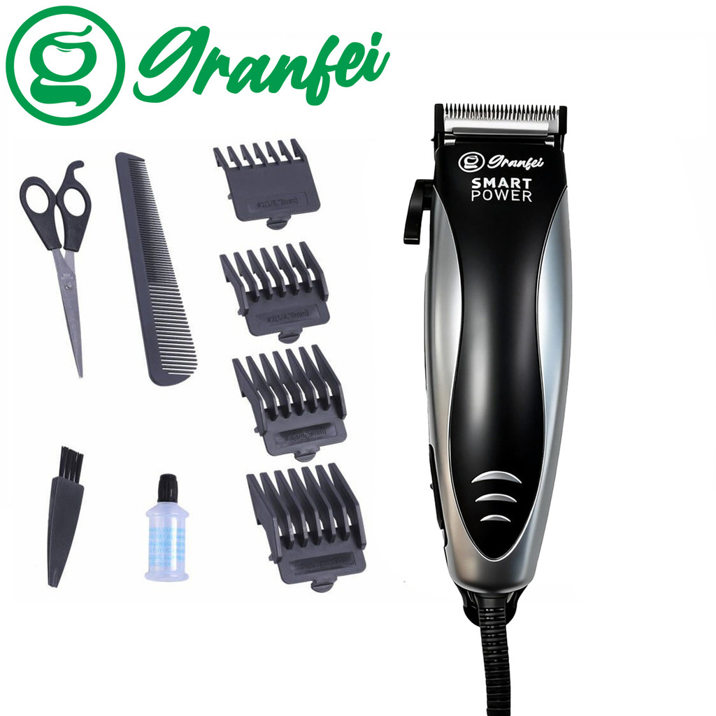 Máquina de Cortar Cabelo Profissional Elétrica para Barbearia e Casa