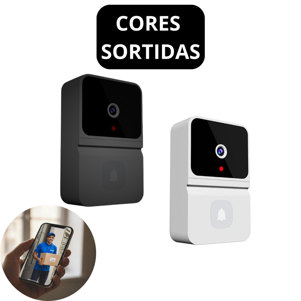 Promoção Campainha Câmera WiFi 2.4G 480P App