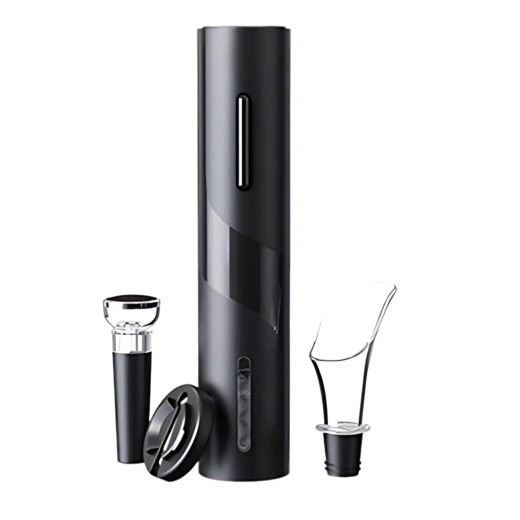 🍷 Abridor de Vinho Elétrico Automático – Praticidade e Elegância em Segundos!