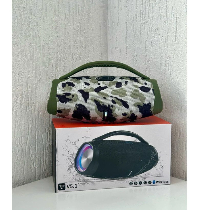 Caixa de Som BOMBOX 3 Com 23CM Alto Falante Portátil Bluetoo