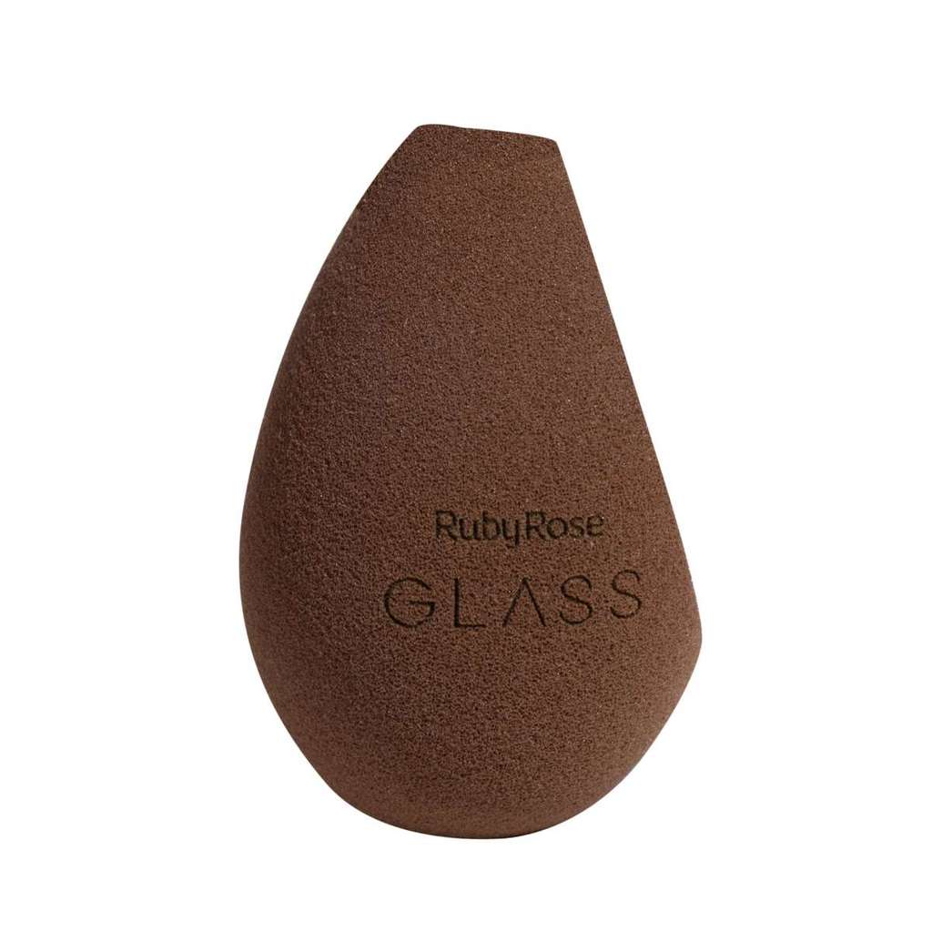 ESPONJA DE PRECISAO PARA MAQUIAGEM GLASS (HB S06) - RUBY ROSE (CURVA B COL 14 CX A2)