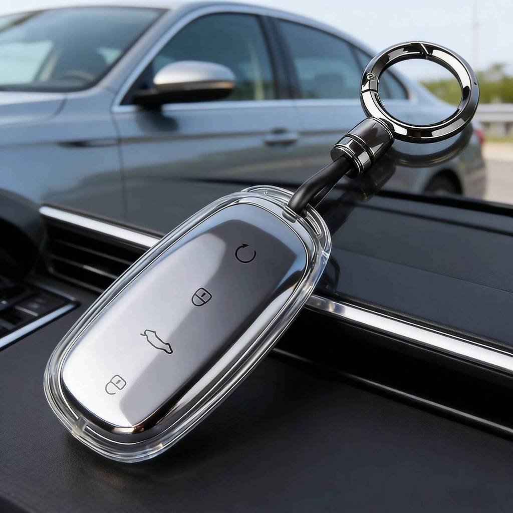 Omoda 7 C7 S7 Shs Phev Macio Tpu Caso Proteger 2026 2025 5 C5 Chave Transparente Chaveiro Tampas Titular