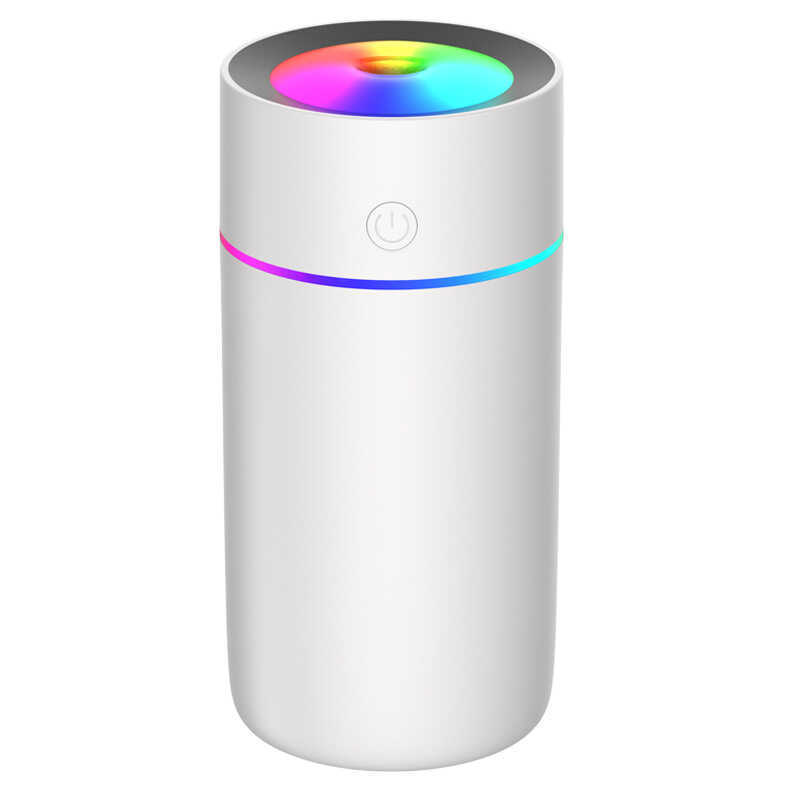 Lecai colorido personalizado copo escritório casa carro USB silencioso purificador atomizador de ar