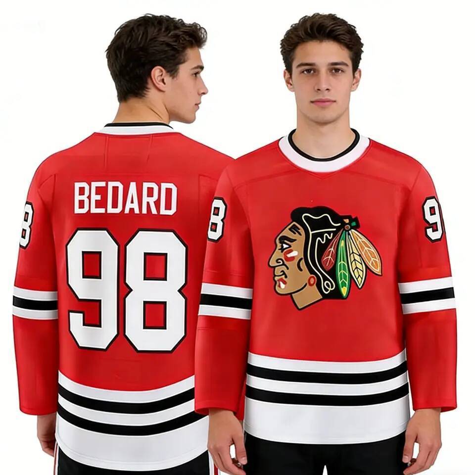 Camisa De Hóquei Camard 98 Confortável Camada Base Outono Inverno Masculino Mangas Compridas Camiseta Pai Criança T Cami