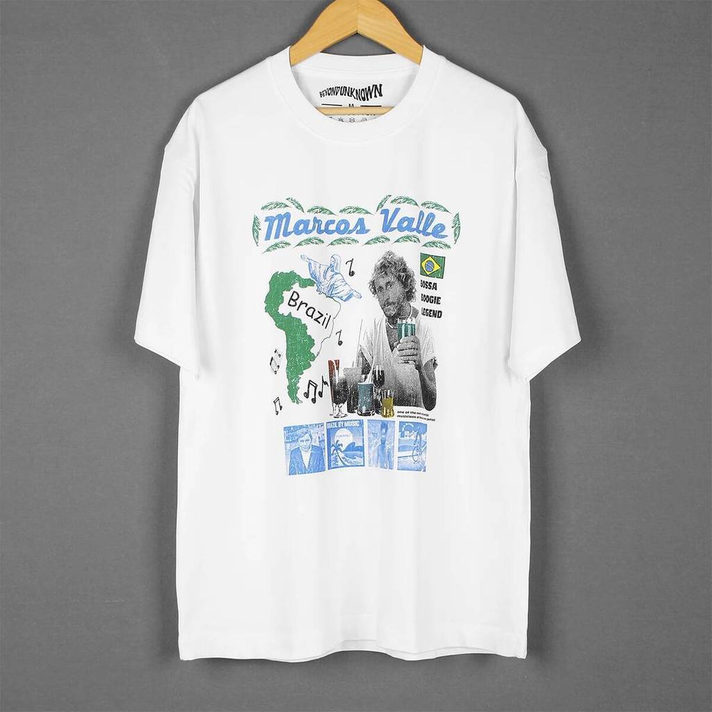 Marcos Valle T-Shirt Brazilian Jazz Latin MPB Bossa Nova Edu Lobo Joao Donato Printed Men's Short Sleeves Cotton Clothin