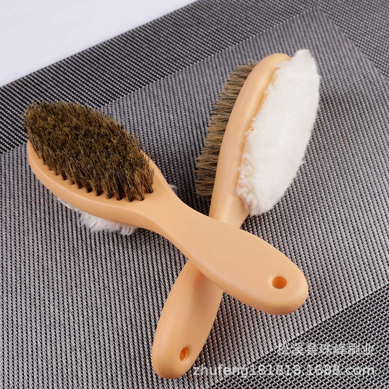 Zhufeng 3802 Escova para polimento de sapatos de tamanho grande Escova multifuncional para sapatos Escova para esmalte d