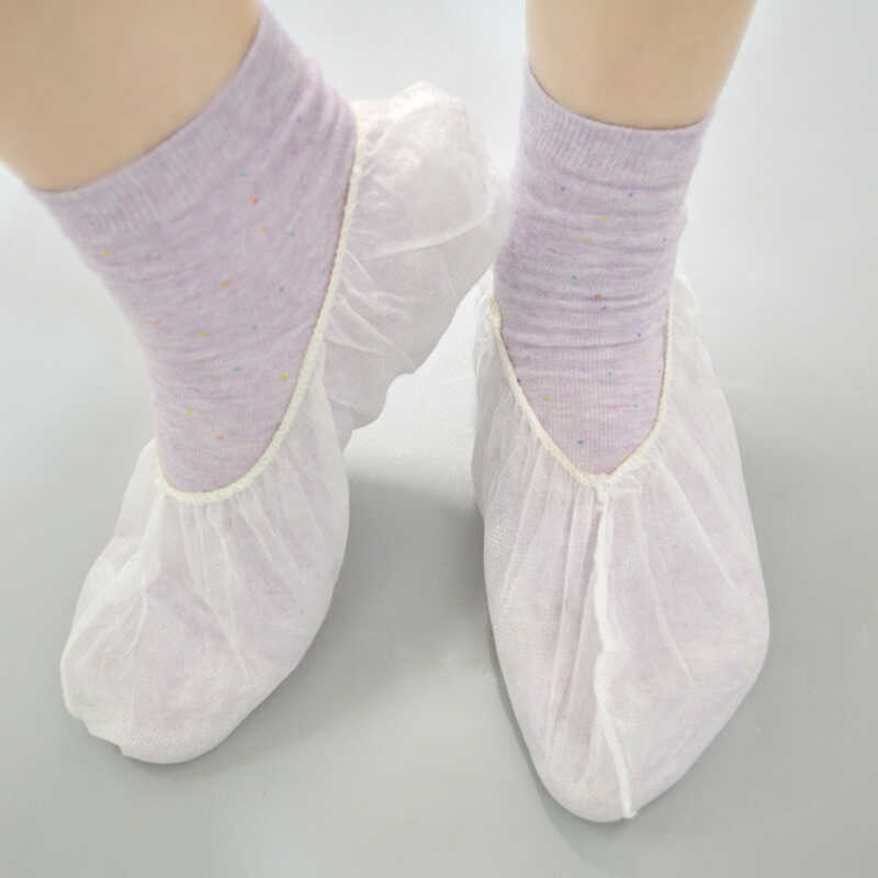 Descartável respirável antiderrapante capa protetora de sapato meias de isolamento Playground masculino feminino engross