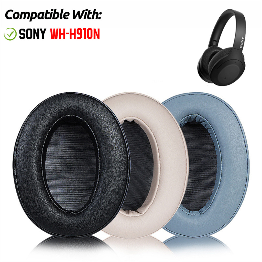 Para Sony WH-H910N h.ear Em 3 Fones De Ouvido Com Cancelamento De Ruído Sem Fio Fone Almofada Esponja Earmuffs Substitui
