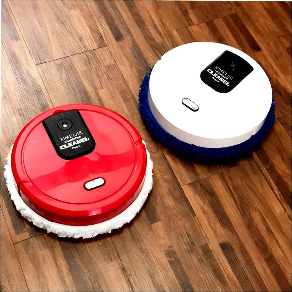Robô Limpador de Piso Automático Mop Passa Pano Umidificador