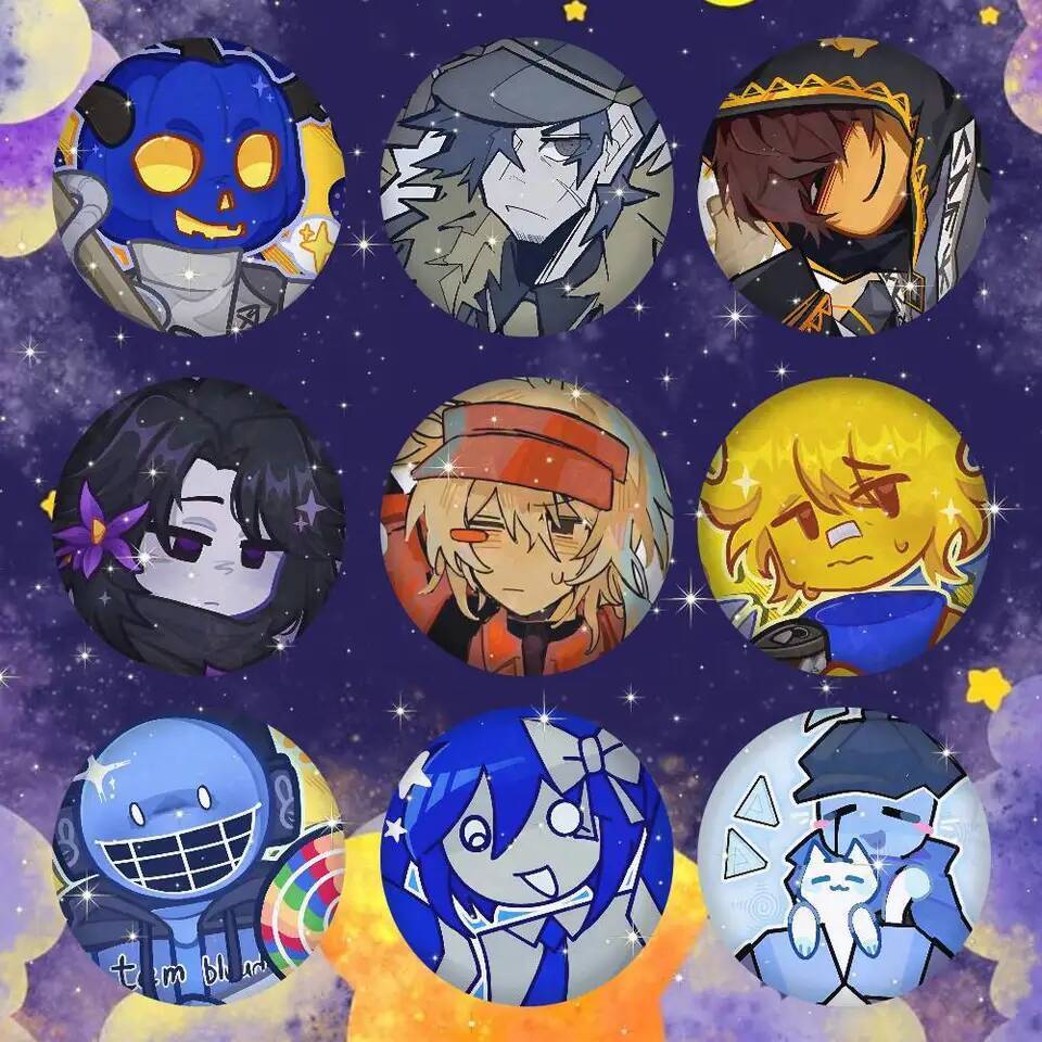 F-Forsaken Broche De Folha De Flandres Figura Ícone Crachá Broches Feitos À Mão Para Decoração De Roupas De Mochila