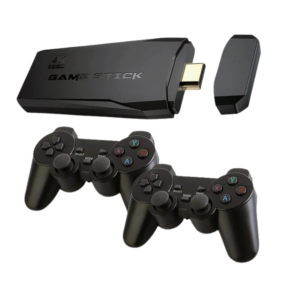 GAME STICK Retrô 2.4G Mini Game 64GB 20.000 Jogos sem Fio LH-68