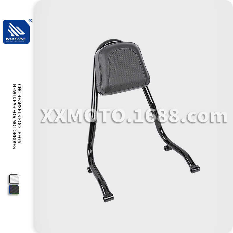 Adequado para bicicletas BMW R18 20-22 motocicleta modificado encosto traseiro prateleira bagageiro asa traseira rack