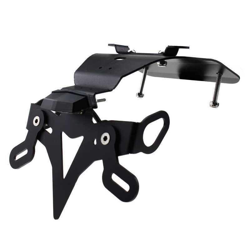 Adequado para Yamaha R3 R25 modificado quadro da placa de licença quadro traseiro curto suporte da placa de licença