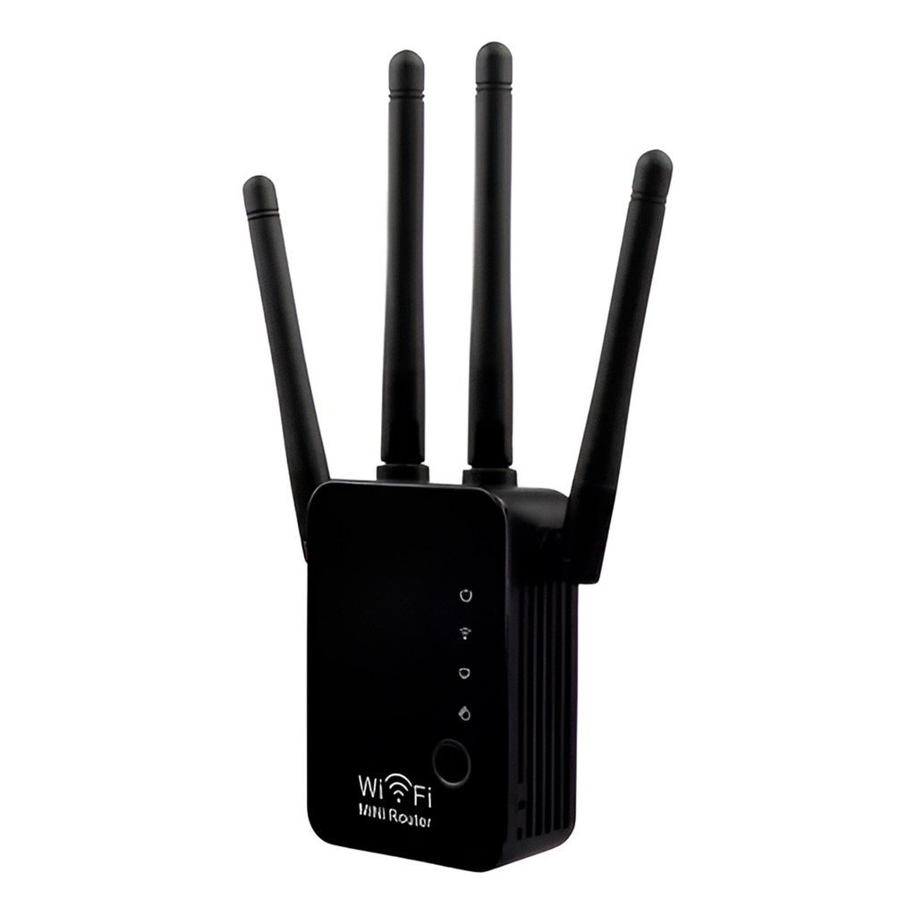 Repetidor de Sinal Wifi 4 Antenas Ampla Conexão KA-X333