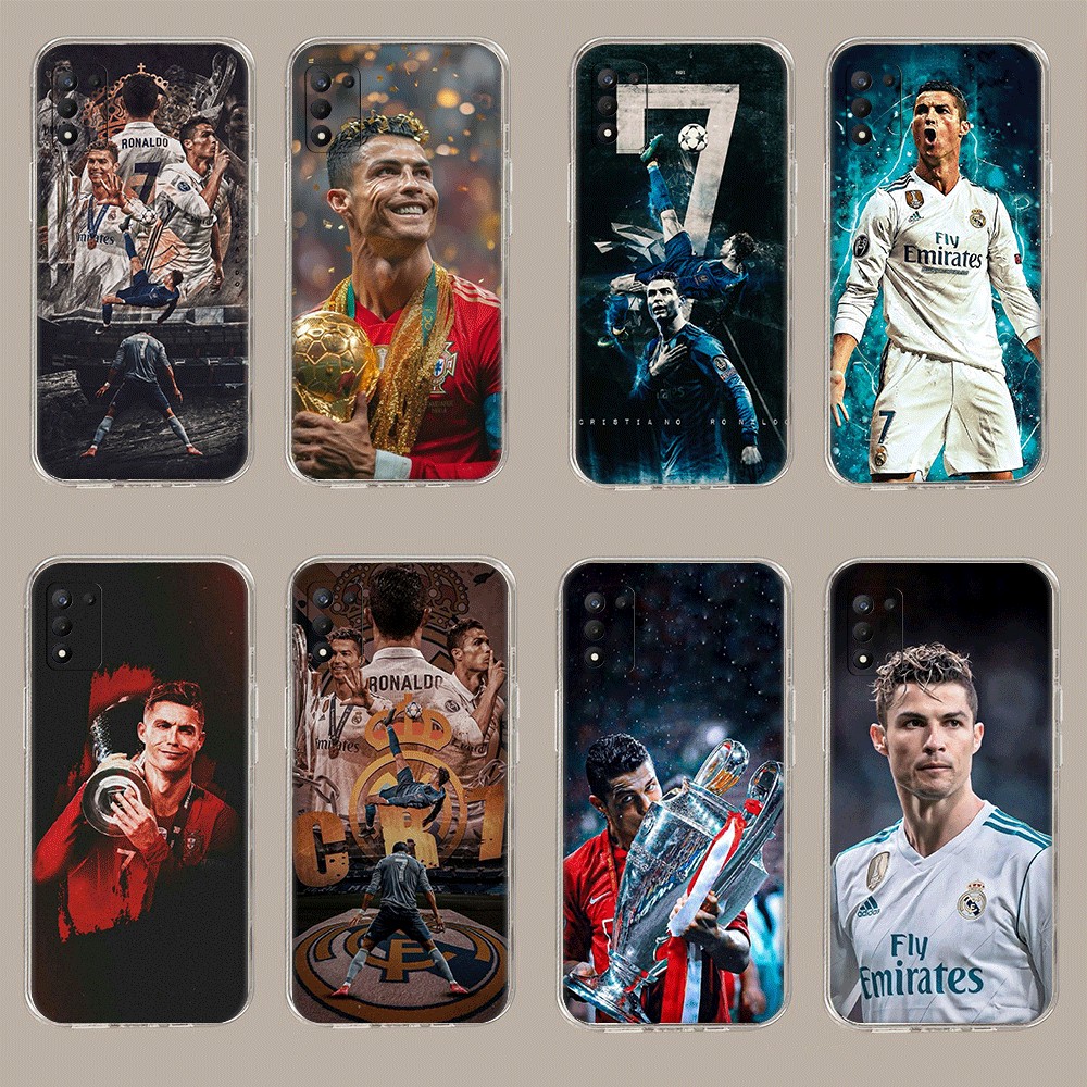 Cristiano Ronaldo CR7 LG K52 K52 K62 K42 K61 Q61 K71 K8 Plus TPU Transparente Caso Macio Escudo Do Telefone