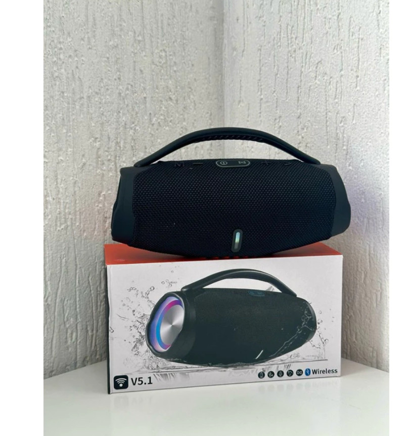 Caixa de Som BOOMBOX 3 Com 35 CM Alto Falante Portátil Bluetooth