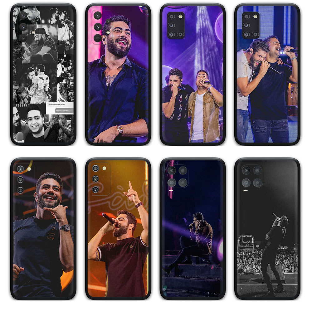 Samsung Galaxy A10 A10S A6 A6Plus A7 A8 A8Plus A9 2018 Caso De Telefone 871L Henrique & Juliano Embalagem Macia