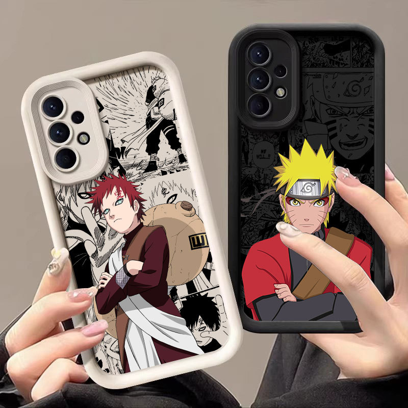 Gaara Naruto Capa De Desenho Animado Para Samsung A57 A56 A55 A37 A36 A35 A53 A54 5G A73 A34 A07 Macia A25 A22 A23 A14 A