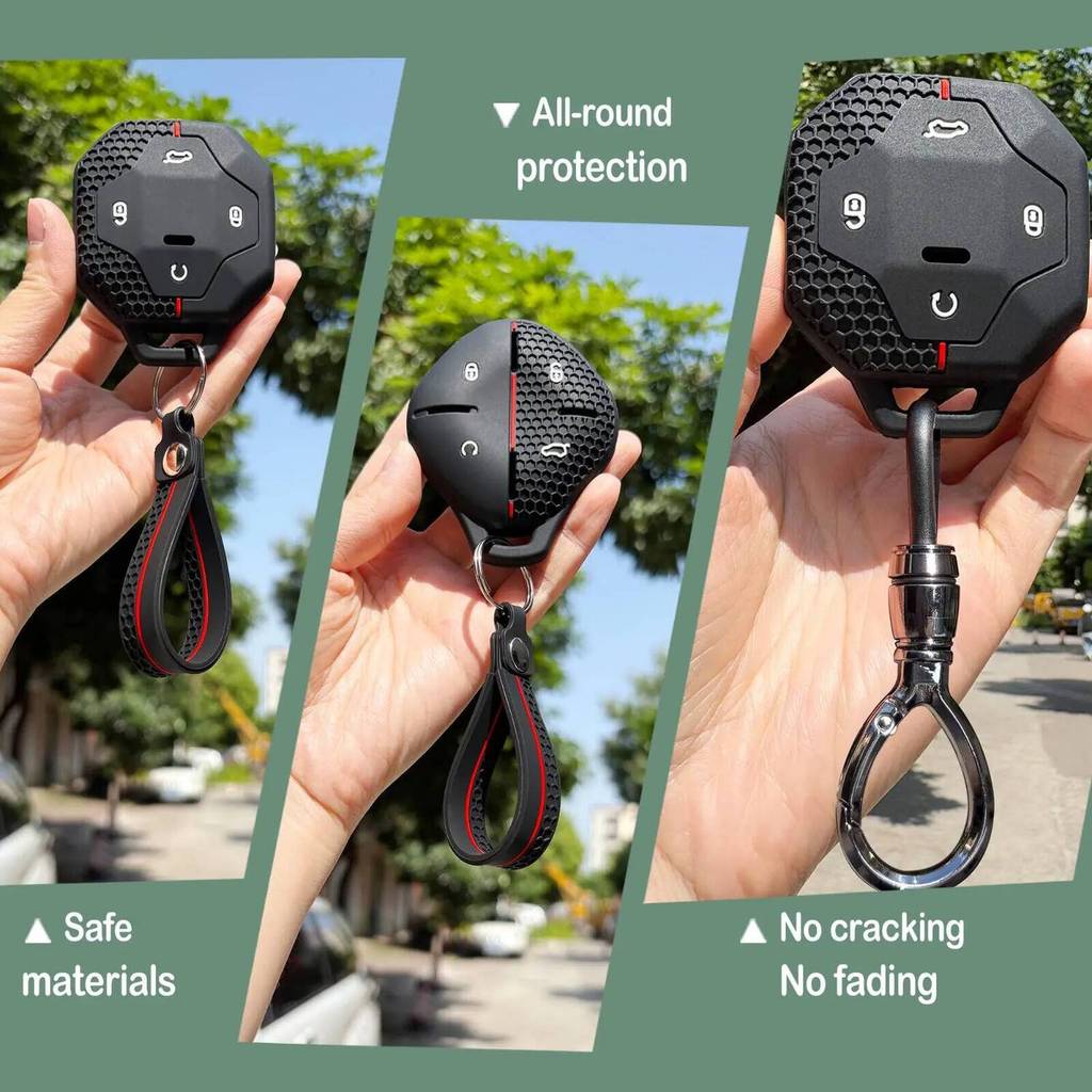 Chaveiro De Silicone Caso Chave Para Chery Jetour T2 Viajante Arrojado X-1 X70 Plus Saint DTC IDM King PRO Capa Tampas T