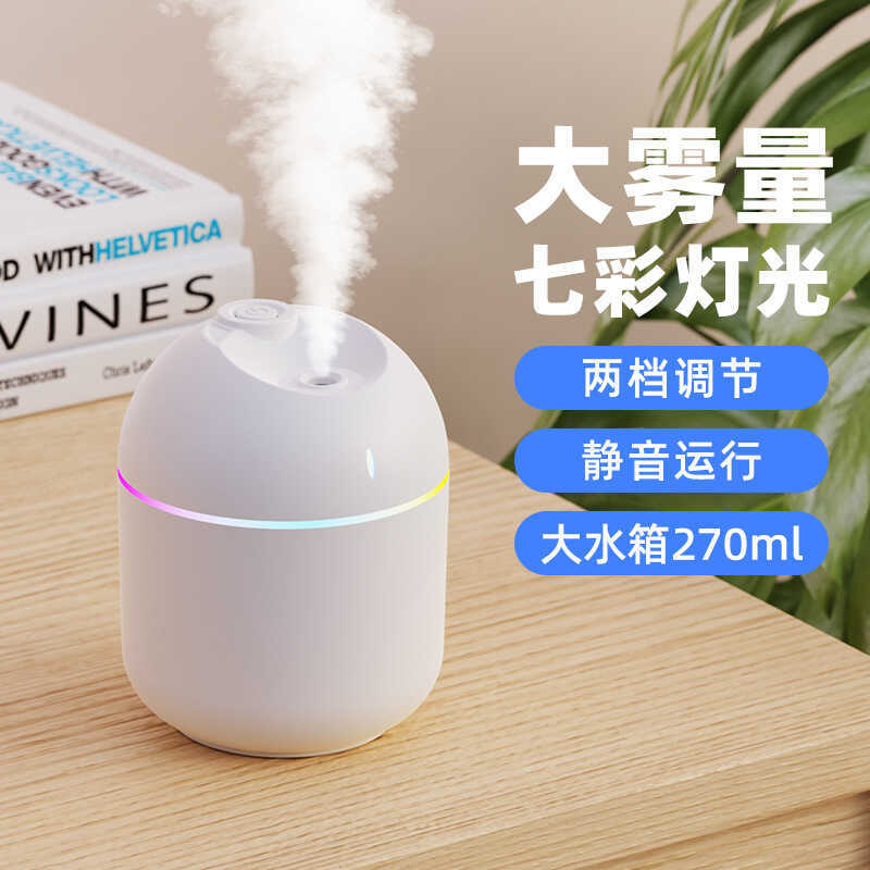 Lanterna gota de água escritório doméstico usb grande Spray mudo Mini bonito purificação de ar umidificação