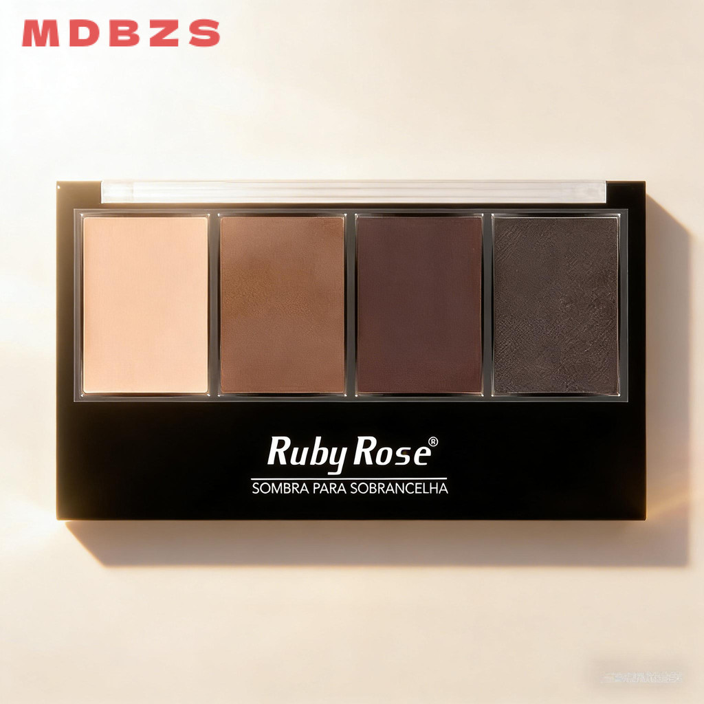 Trio de Sombra para Sobrancelha Ruby Rose HB-F572 – Com Primer