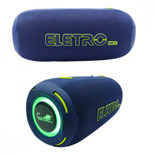 Caixa de Som Bluetooth Portátil LED 100W Prova D'agua com Alça Eletromex EL-1117 em Oferta na Shopee