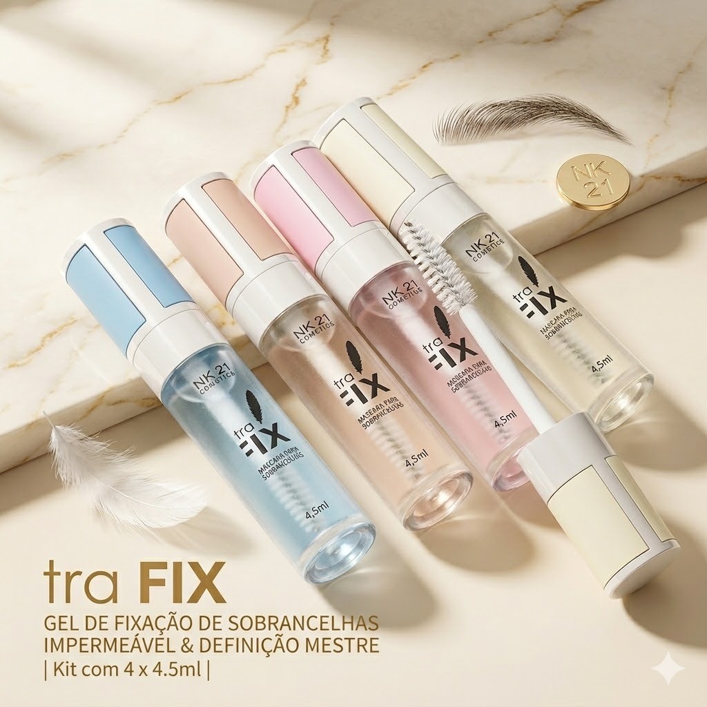Máscara Incolor Ultra Fix Pink 21 Gel Fixador para Sobrancelhas - CS3913