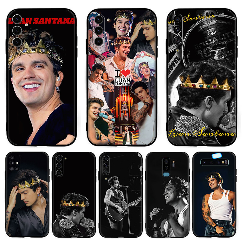 Capa Para Samsung A01 Ue A02 M02 A03S A03 Core 164mm 166mm A04S A04E A04 A05 A05S A06 Preta Luan Santana De Telefone De 