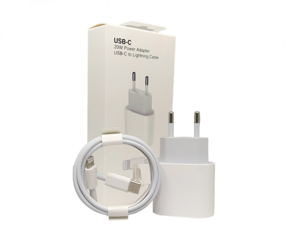 Carregador Turbo 20W Altomex AL-8205-PD Power Delivery com Cabo USB-C para Lightning Fonte Rápida Br