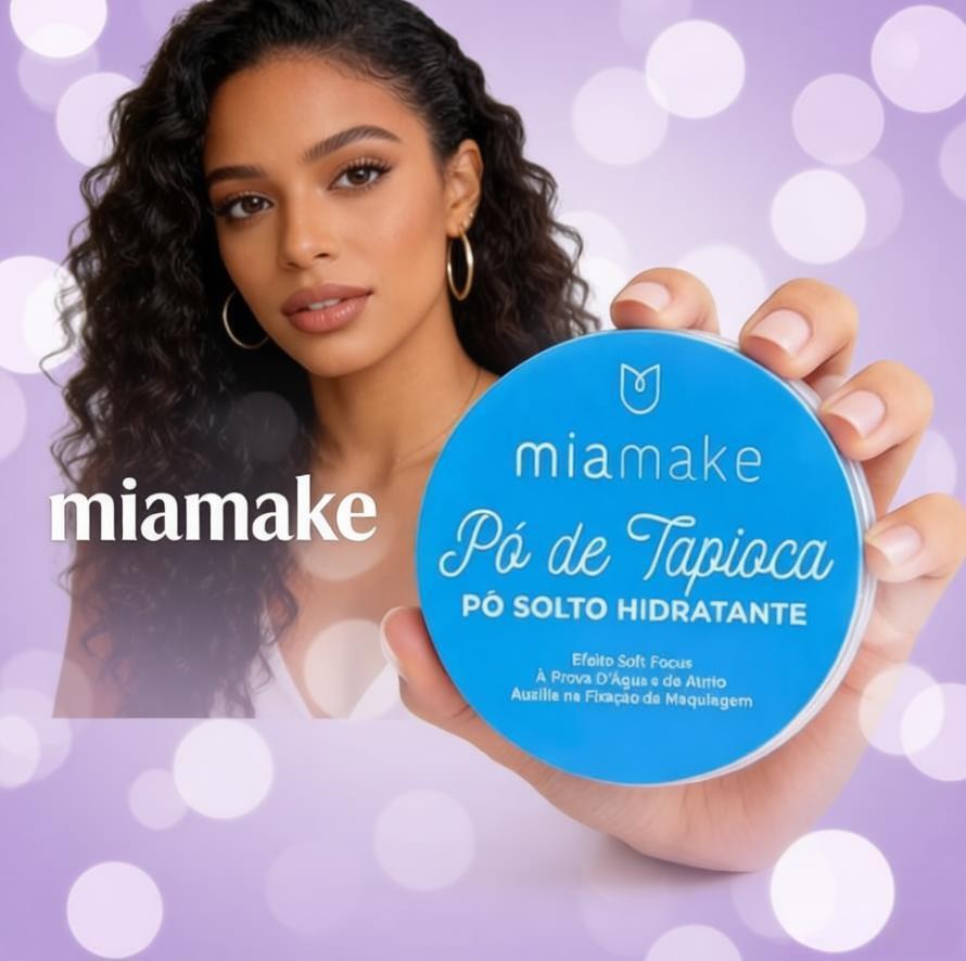 Mia Make Good Vibes Pó Solto de Tapioca - 4 Tons Hidratantes, 15g por Unidade em Oferta na Shopee