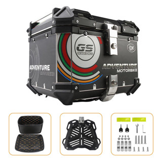 Bau Alumínio Traseiro 45/65 Litros Top Case Caixas E Baús Para Motocicletas em Oferta na Shopee