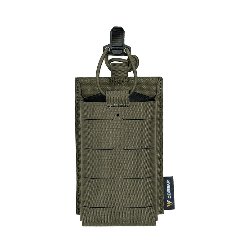 IDOGEAR 556 Bolsa De Ferramentas Única MOLLE Com Porta-Inserção Quick Draw FERRO Style 35125
