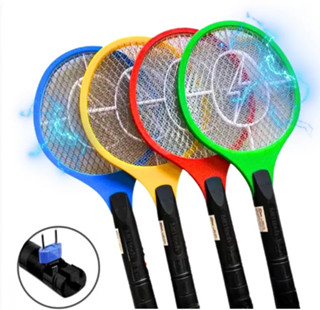 Raquete Elétrica Mata Mosquito Dengue Insetos Recarregável - (Cores Sortidas) em Oferta na Shopee