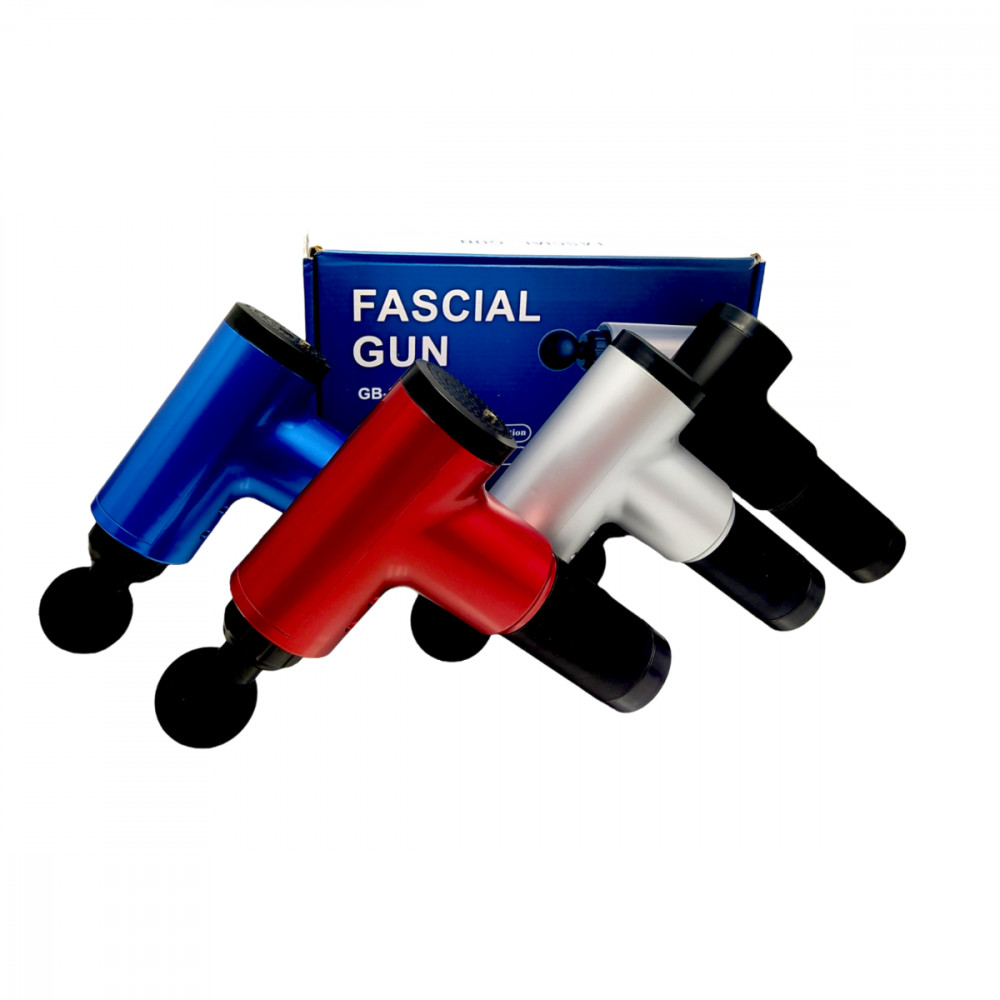 Massageador Muscular Portátil 3 em 1 - Pistola Elétrica