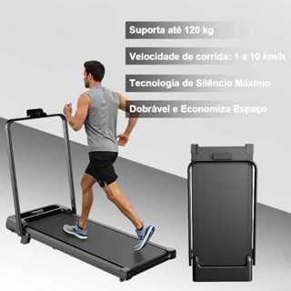 Esteira Dobrável Doméstica Até 120kg-Silenciosa E Compacta Para Uso Doméstico em Oferta na Shopee