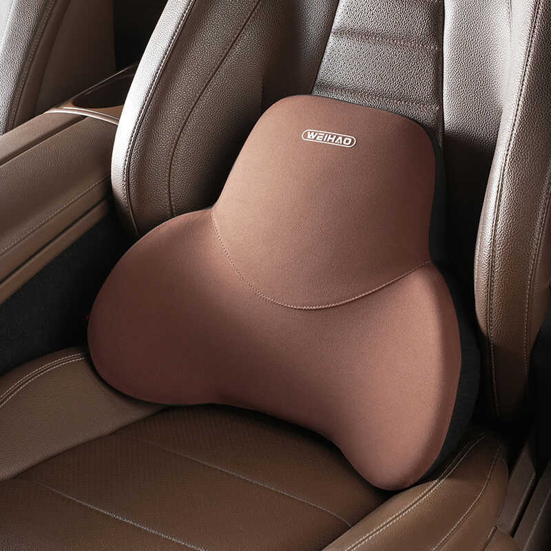 Apoio lombar para carro Quatro estações Almofada de apoio lombar para costas Almofada de assento Assento de carro Suport