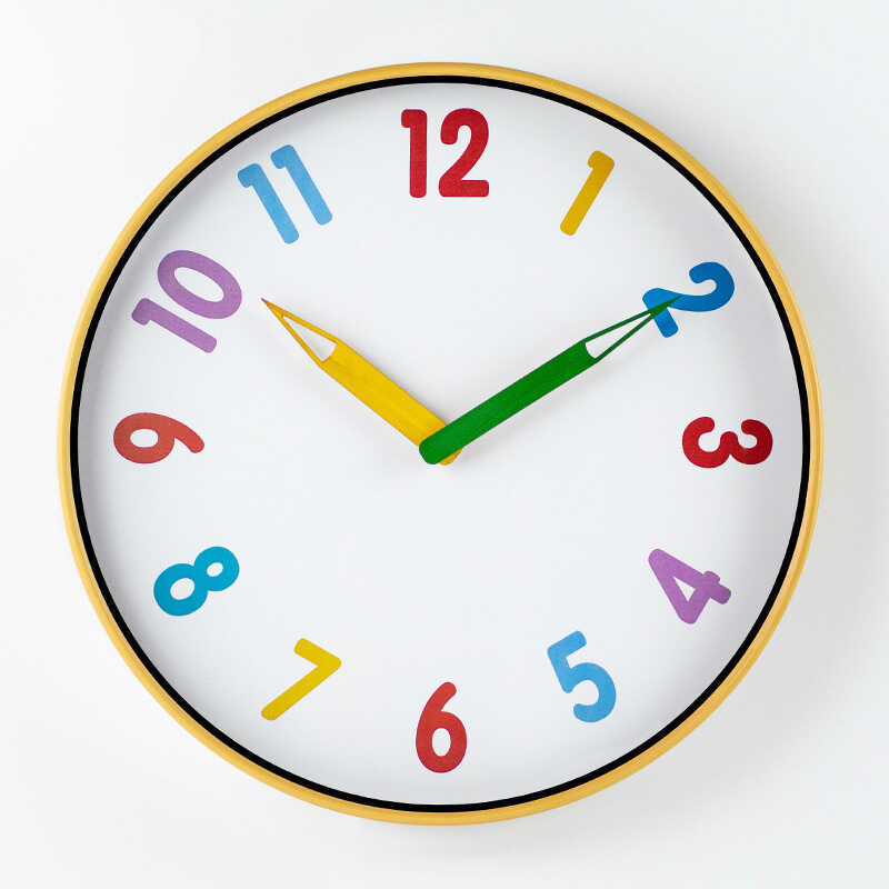 Crianças relógio de parede sala de estar relógio de parede relógio de parede relógio de quartzo relógio de parede