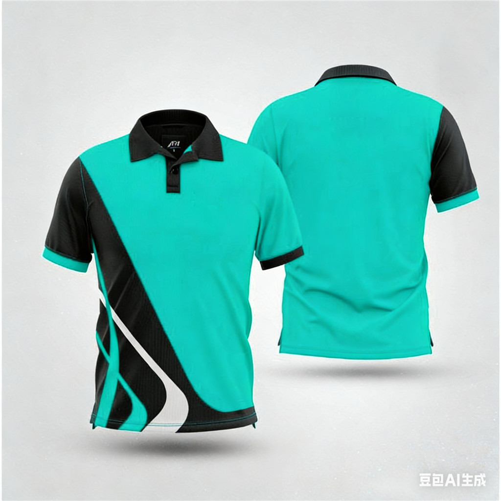 Camisa Polo Esportiva Masculina Respirável Secagem Rápida Correndo Tênis Golfe Casual Manga Curta Camiseta Moda Atlético