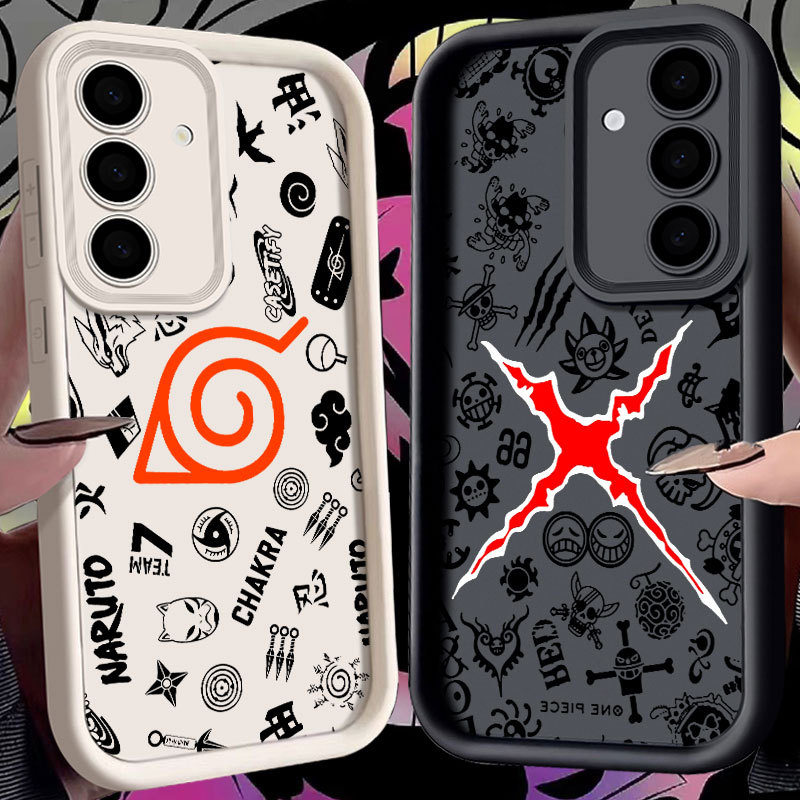 Naruto One Piece Anime Japonês Capa De Telefone Para Samsung S26 S25FE S24 Ultra S23 S22 S21 S26Ultra Plus S20 FE S25 TP