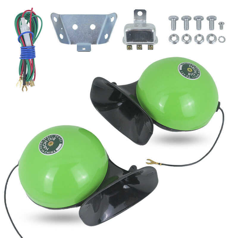 Carro caminhão modificado chifre elétrico par instalar chifre de caracol chifre de carro atacado 12V grande chifre de ca