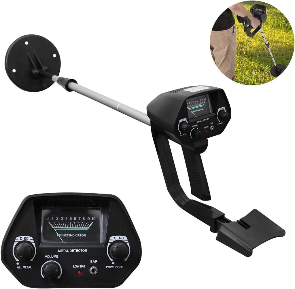 Detector de Metais Bomvink Profissional | Visor Digital | Regulagem