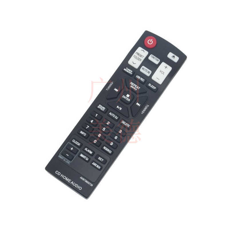Controle Remoto Adaptado LG Cd Home Audio de Áudio Universal