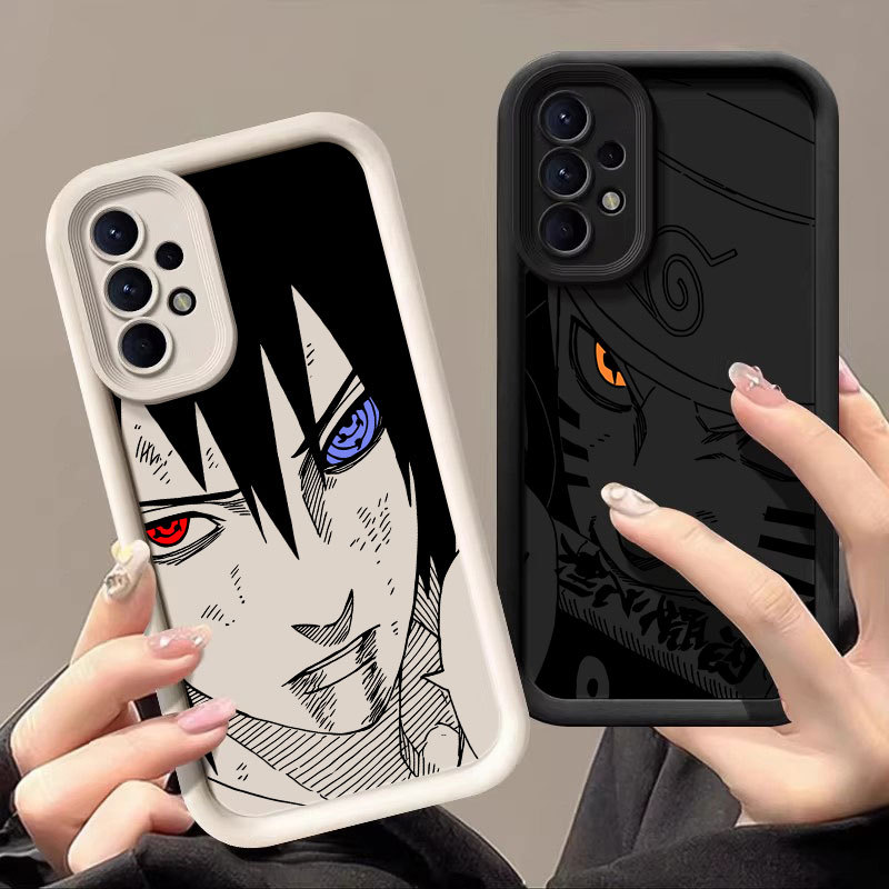 Uchiha Naruto Sasuke Anime Capa Para Samsung A57 A56 A55 A37 A36 A35 A53 A54 5G A73 A34 A07 Macia A25 A22 A23 A14 A15 A1