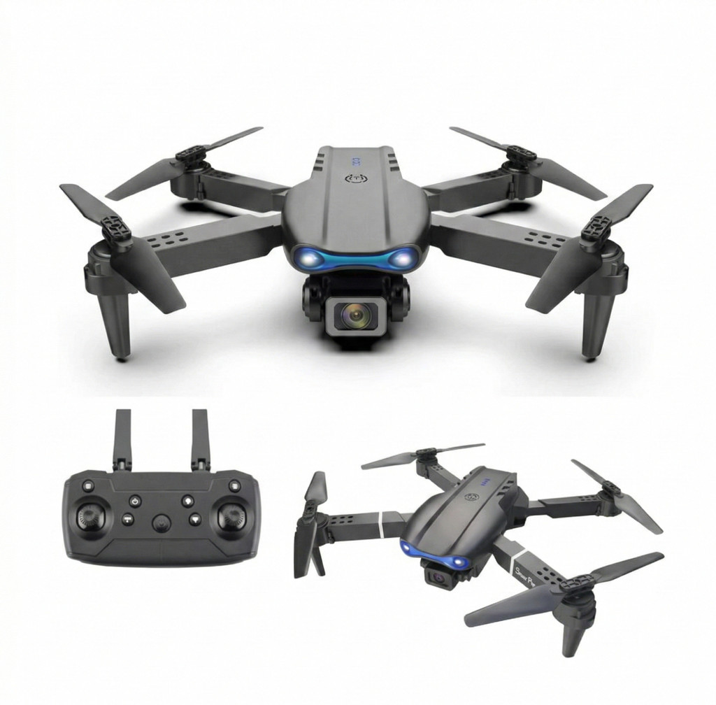 Drone X-Cell XC-DRN-01 com Câmera HD – WiFi FPV, Sensor de Obstáculos e Controle 2.4GHz