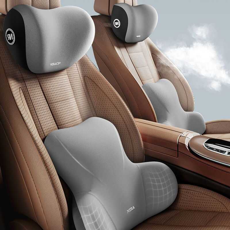 Encosto de cabeça lombar do carro apoio lombar pescoço travesseiro assento de carro travesseiro encosto de cabeça Cervic
