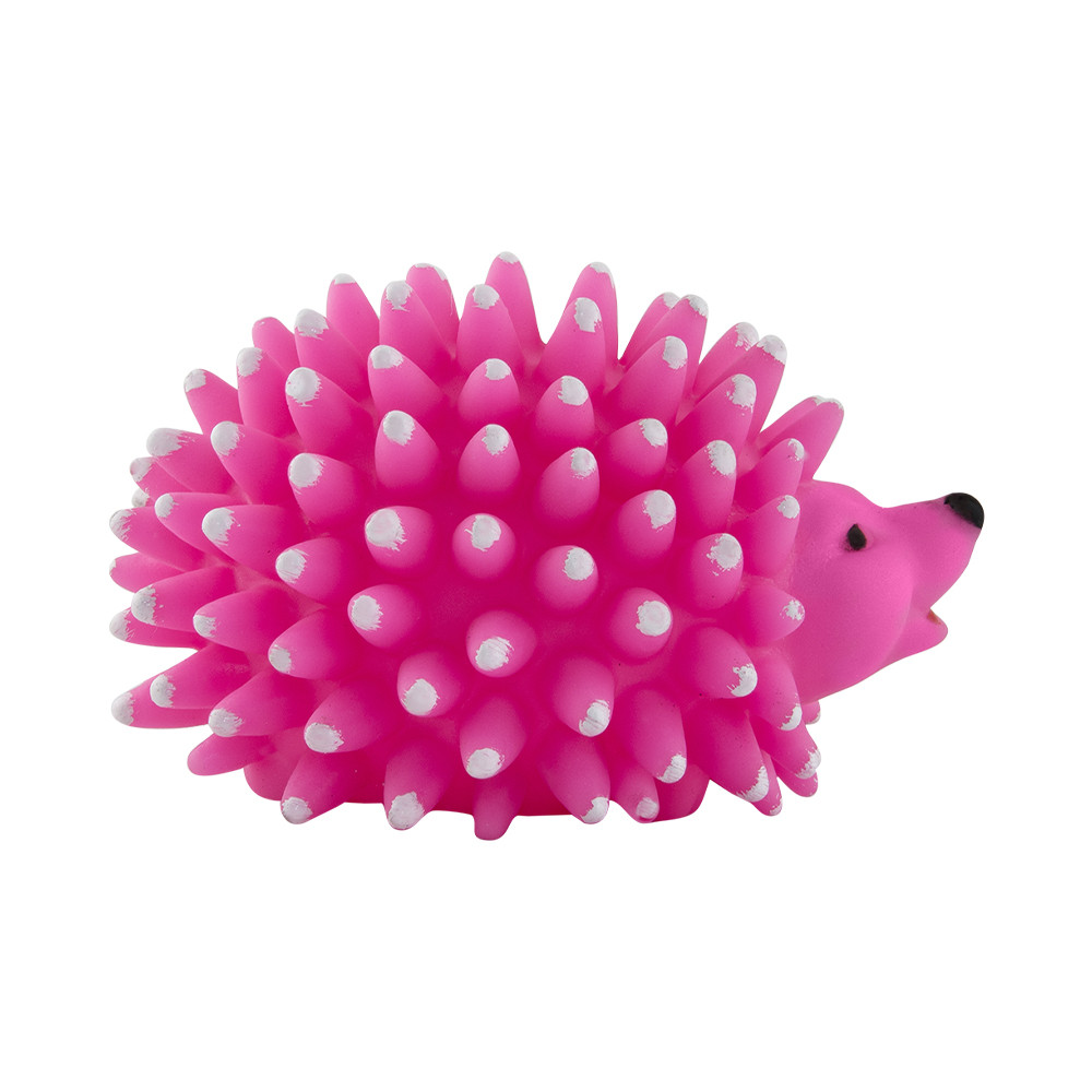Mordedor para Pet Porco Espinho Rosa 10cm